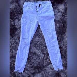 G by Guess Women's Bright White Jeans Overalls